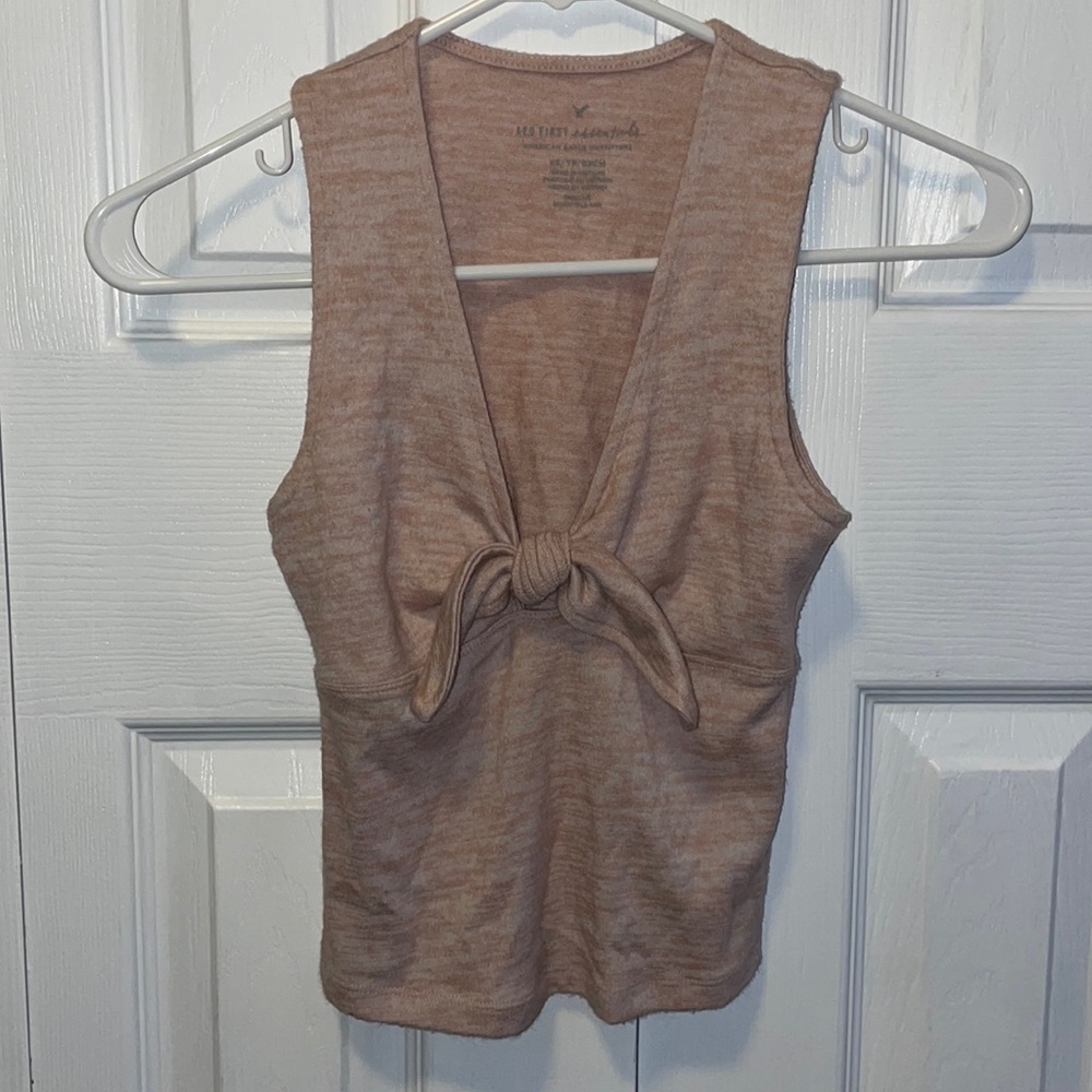 Soft pink tank